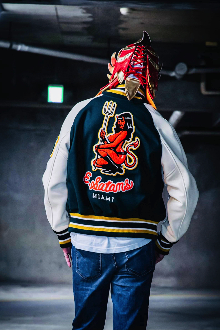 The first Rockin'Jelly Bean designed Varsity Jacket | EROSTIKA 