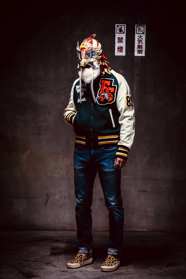 The first Rockin'Jelly Bean designed Varsity Jacket | EROSTIKA