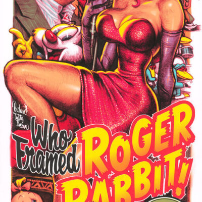 “Who Framed Roger Rabbit” SILK SCREEN PRINT